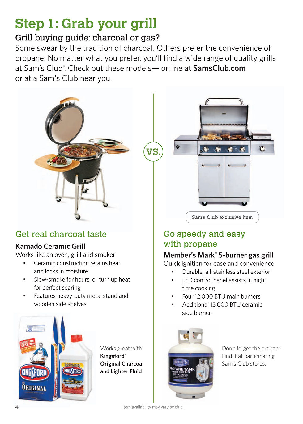 Grill buying tips