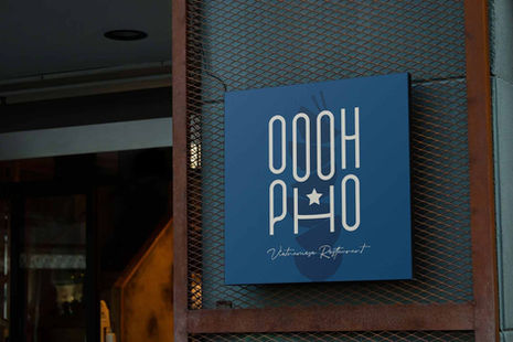 Logo signage design
