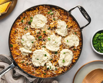 Rustic Skillet Lasagna