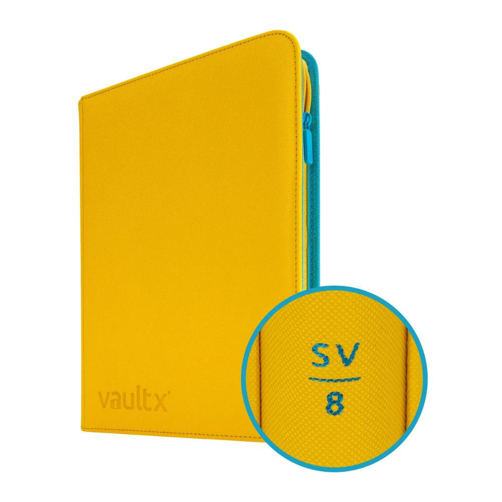 Vaultx SV8 - Exo-Tec 9-Pocket Zip Binder (First Edition)