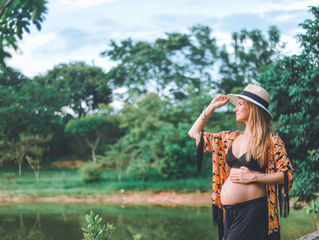 Ensaio Gestante Externo + Lifestyle - Mônica