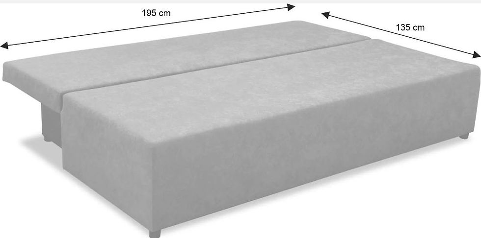 Miniatura: Billig Schlafsofa Grau BS10 Sofa mit Bettkasten  aus Deutschland 350€