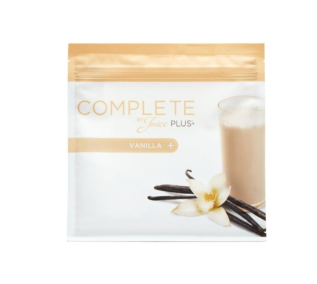 COMPLET PAR JUICE PLUS+ ®
SHAKE VANILLE (6 BEUTEL)