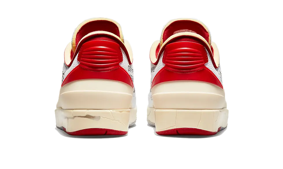 Miniature : Air Jordan 2 Retro Low SP Off-White White Red

