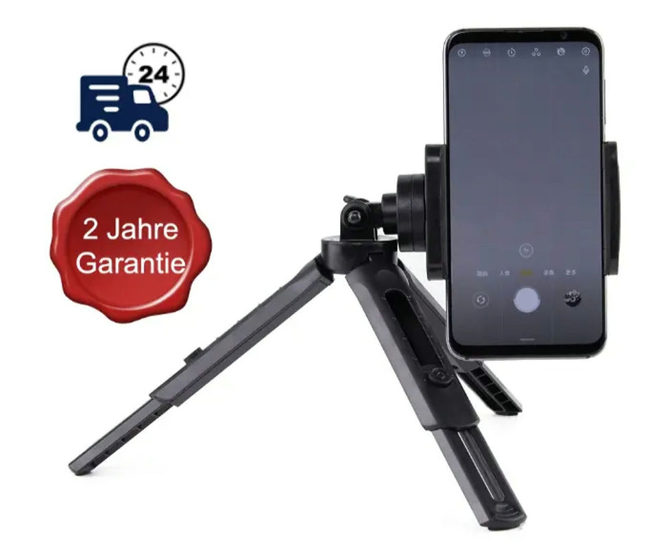 Smartphone Stativ Universal Handy Tripod aus Deutschland 15€