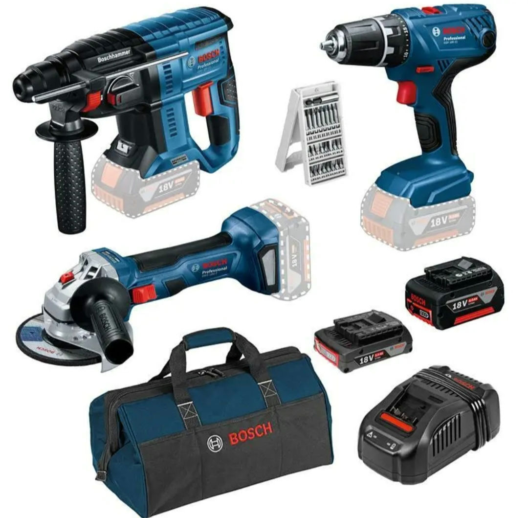 Bosch 18 Volt Akku GSR 18 V-21, GBH 18 V-21, GWS 18 V-7, 2 aus Deutschland 600€