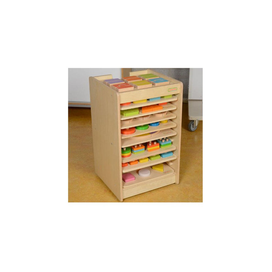 Thumbnail: Wall Element - Board Toy Storage Tower (10Pcs)