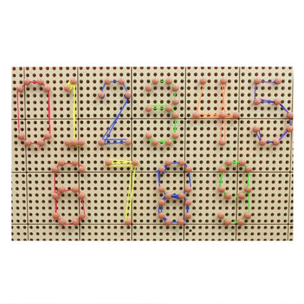 Thumbnail: STEM Wall - Wall Lacing Pegs - 200 pieces