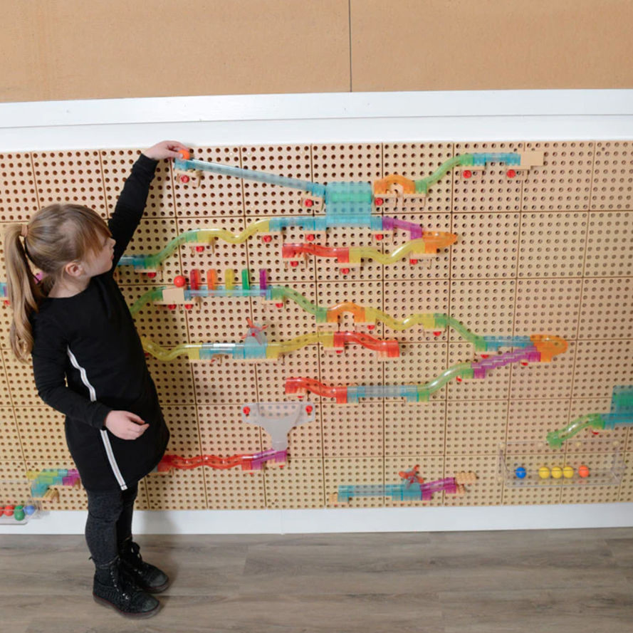 STEM Wall - Kinetic Ball Trax - 120 pieces