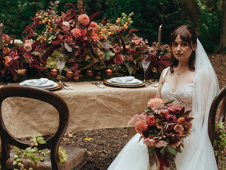 Special Feature — Behind the Scenes:Our Plas Newydd Autumn Wedding Photoshoot