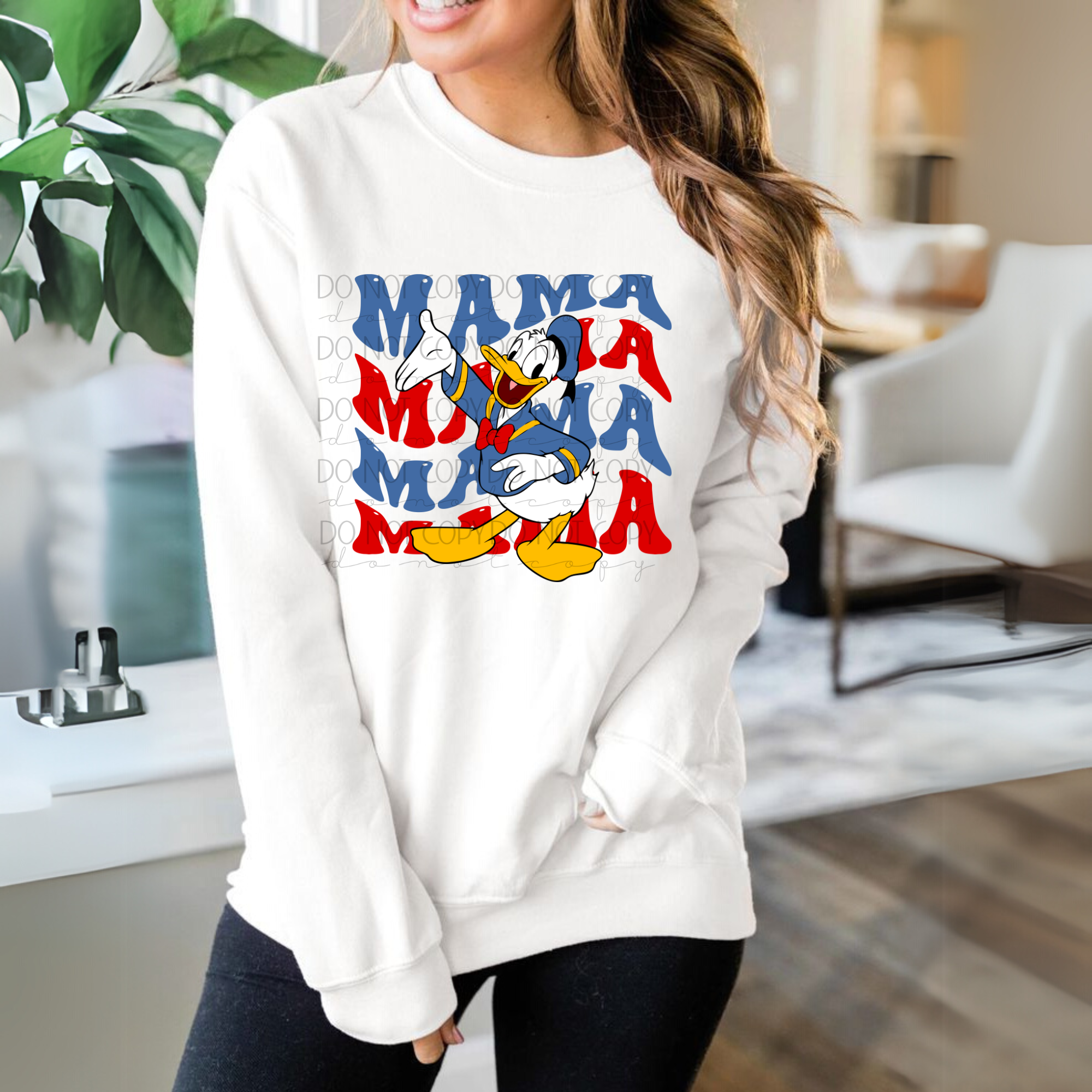 Mama / Mini Donald - DTF Transfer