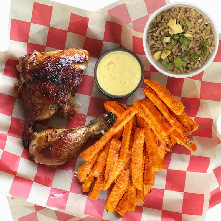 Quarter Chicken & 2 Sides