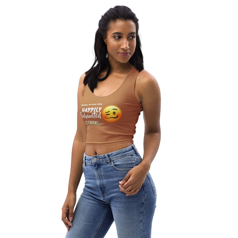 Thumbnail: Happily exhausted (Nude)  -Crop Top