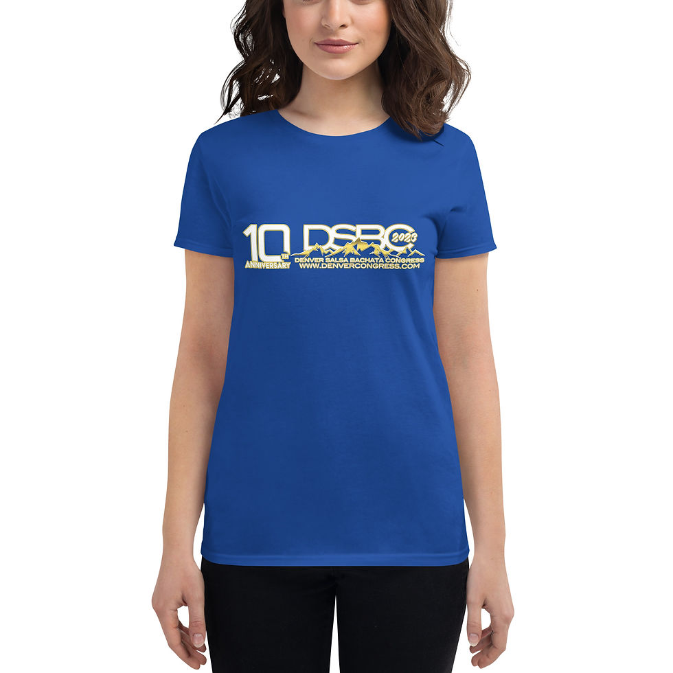 Thumbnail: DSBC 10th Anniversary - Women's short sleeve t-shirt