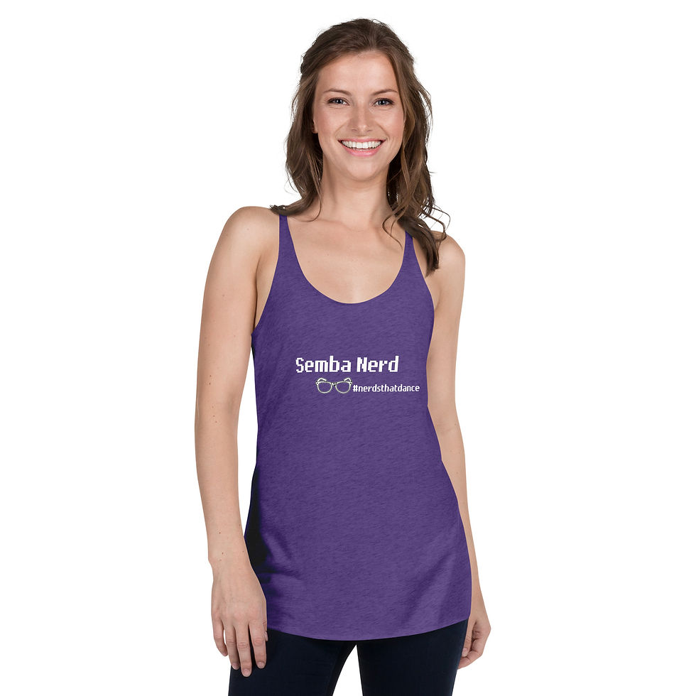 Thumbnail: Semba Nerd - Women's Racerback Tank