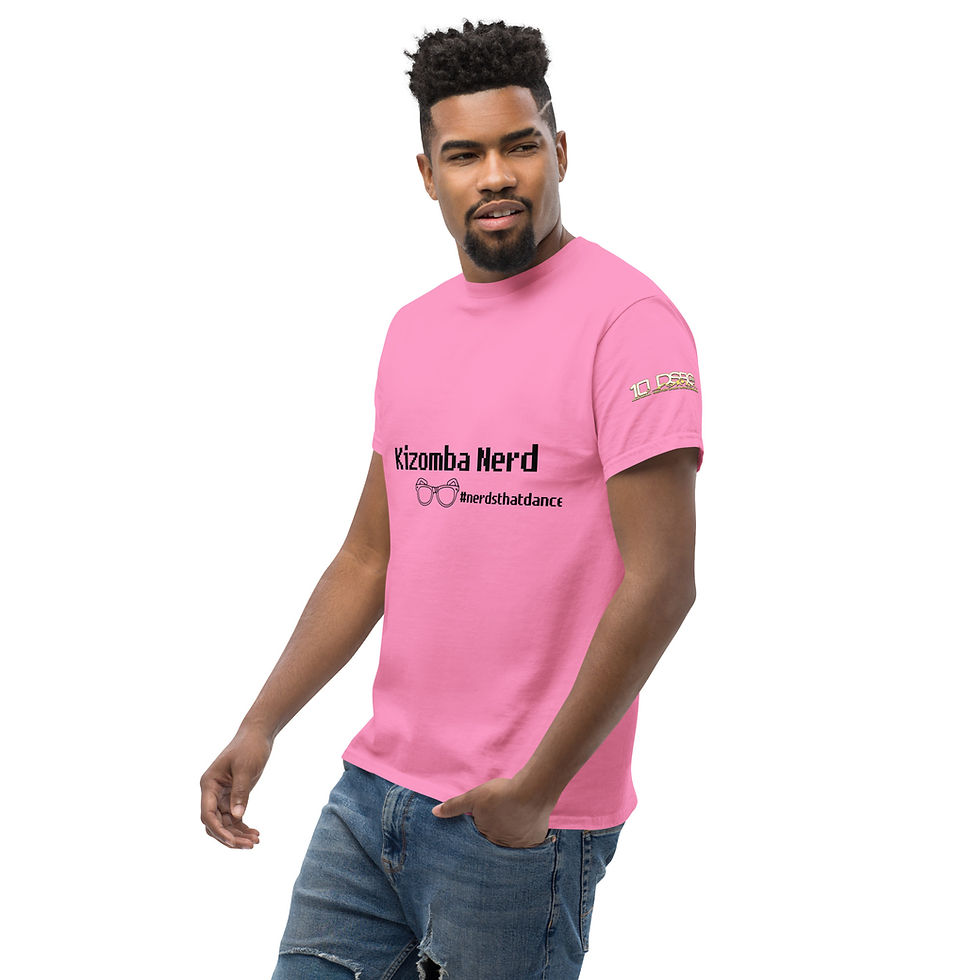 Thumbnail: Kizomba Nerd Men's classic tee (black Lettering) 