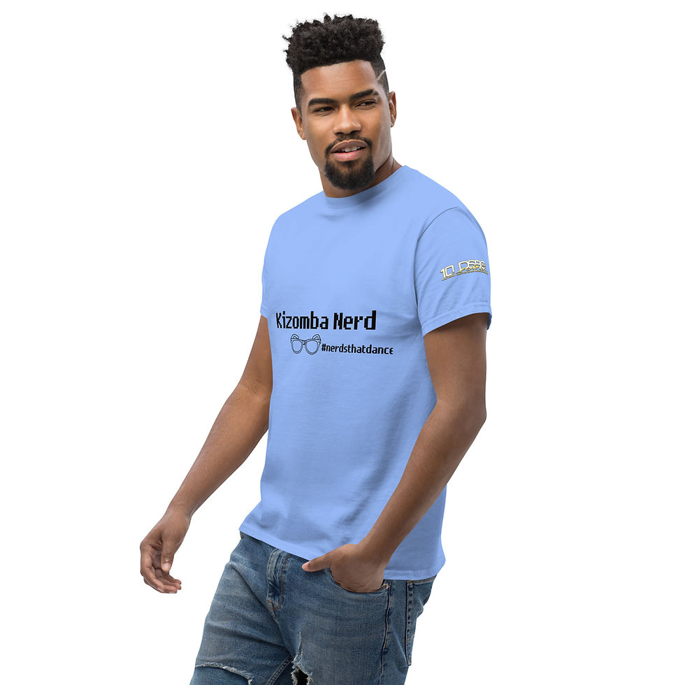 Thumbnail: Kizomba Nerd Men's classic tee (black Lettering) 