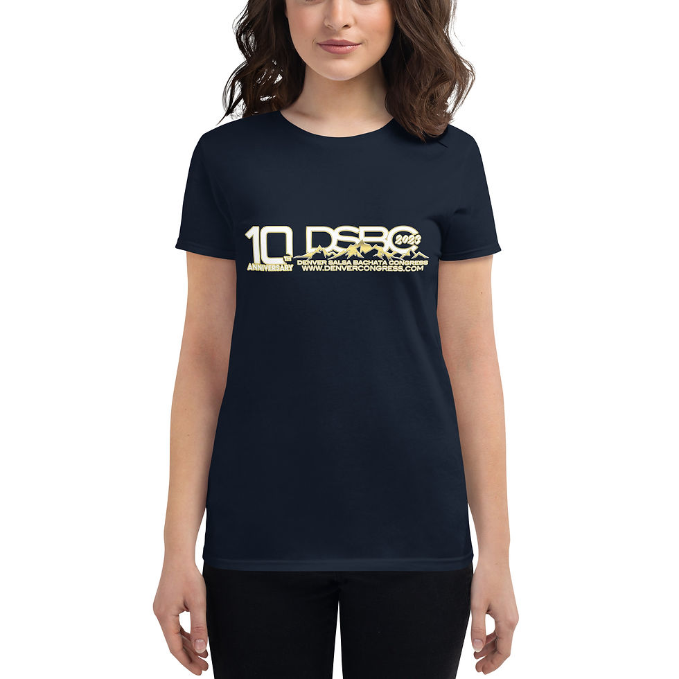 Thumbnail: DSBC 10th Anniversary - Women's short sleeve t-shirt