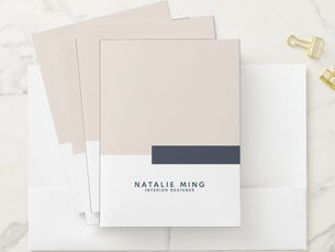 Top 5! Simple Modern Geometric Pocket Folder