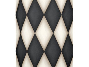 Best Deals! Black & White Harlequin Diamond Check Lamp Shade