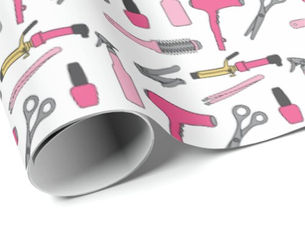 Best Price! Beauty, Salon, Hair Stylist, Nail Tech Wrapping Paper