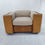 Miniatura: Poltrona Couro e Boucle 112x87x58h CÓD: 3401