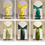 Thumbnail: White stretchy spandex chair cover with Satin sash
