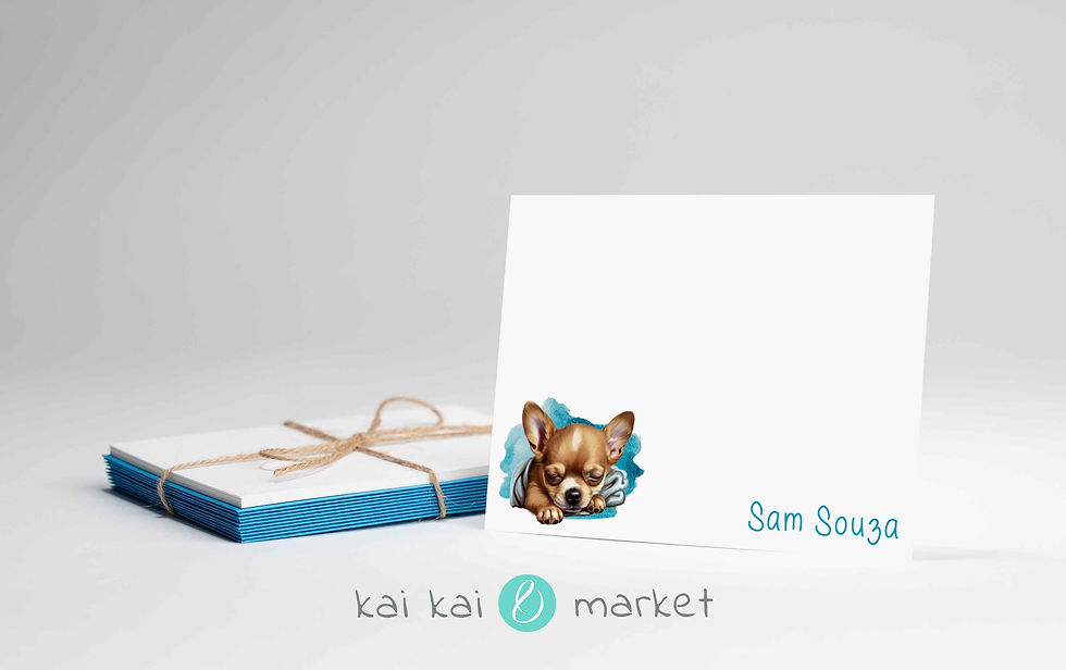 Thumbnail: Chihuahua Dog Note Cards