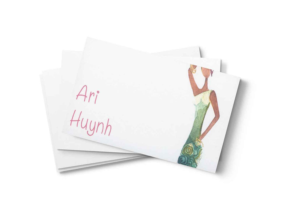 Earth African Queen Calling Cards