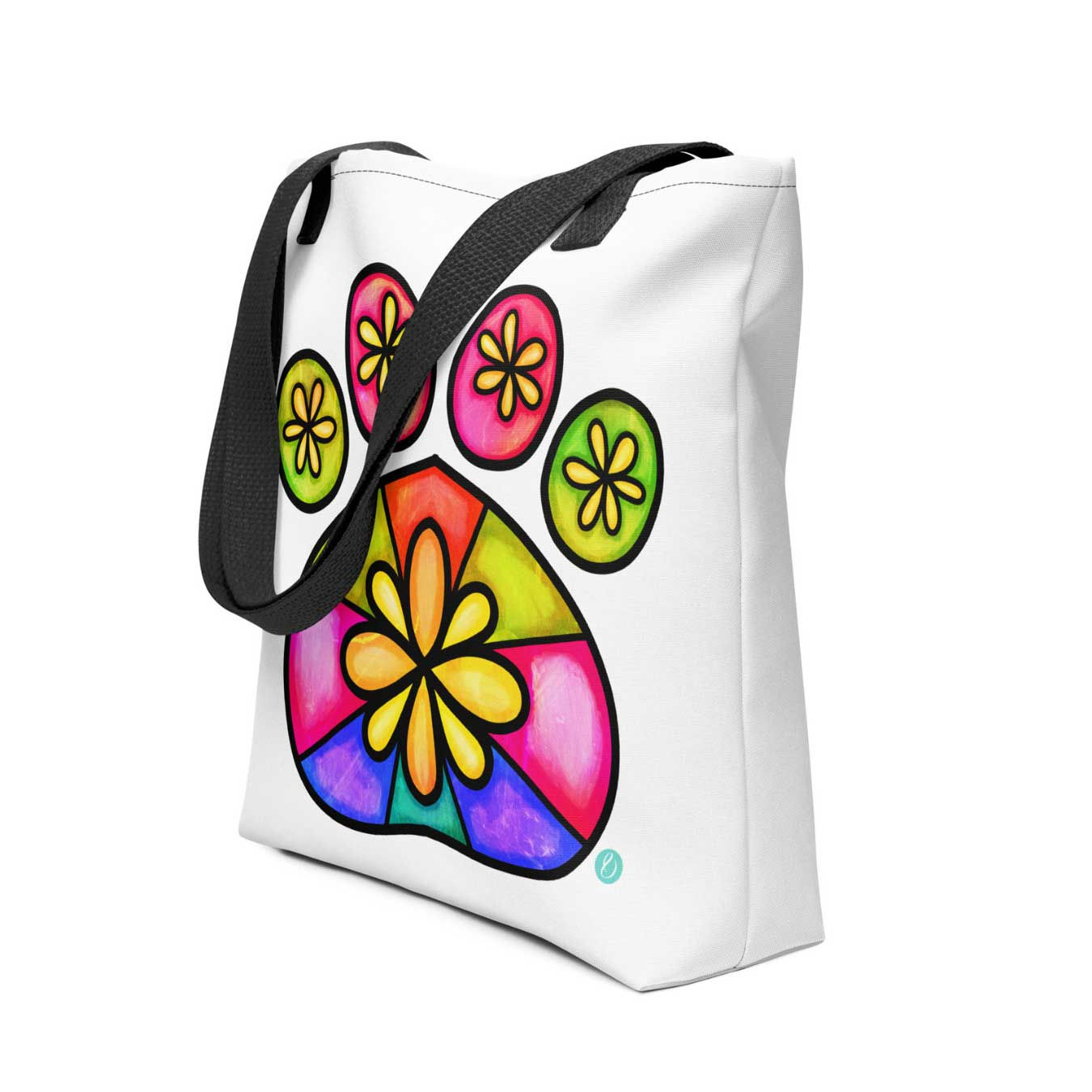 Paw Print 2 Tote Bag