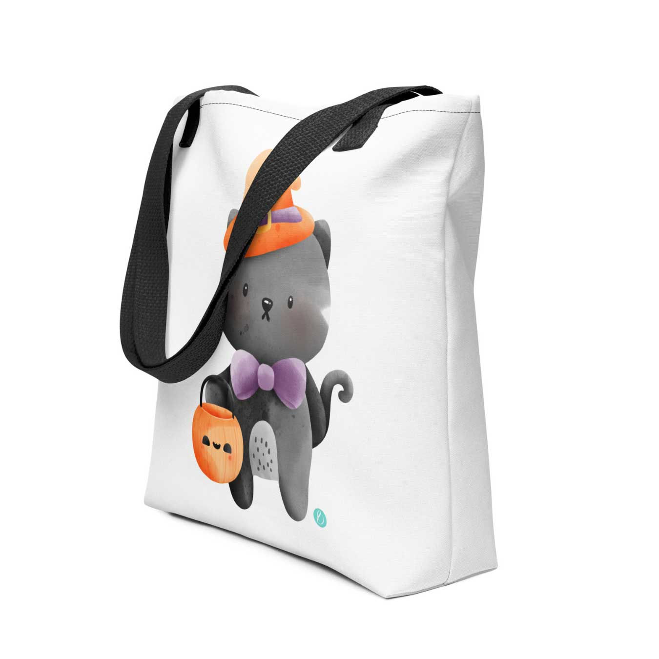 Halloween Cat Tote Bag