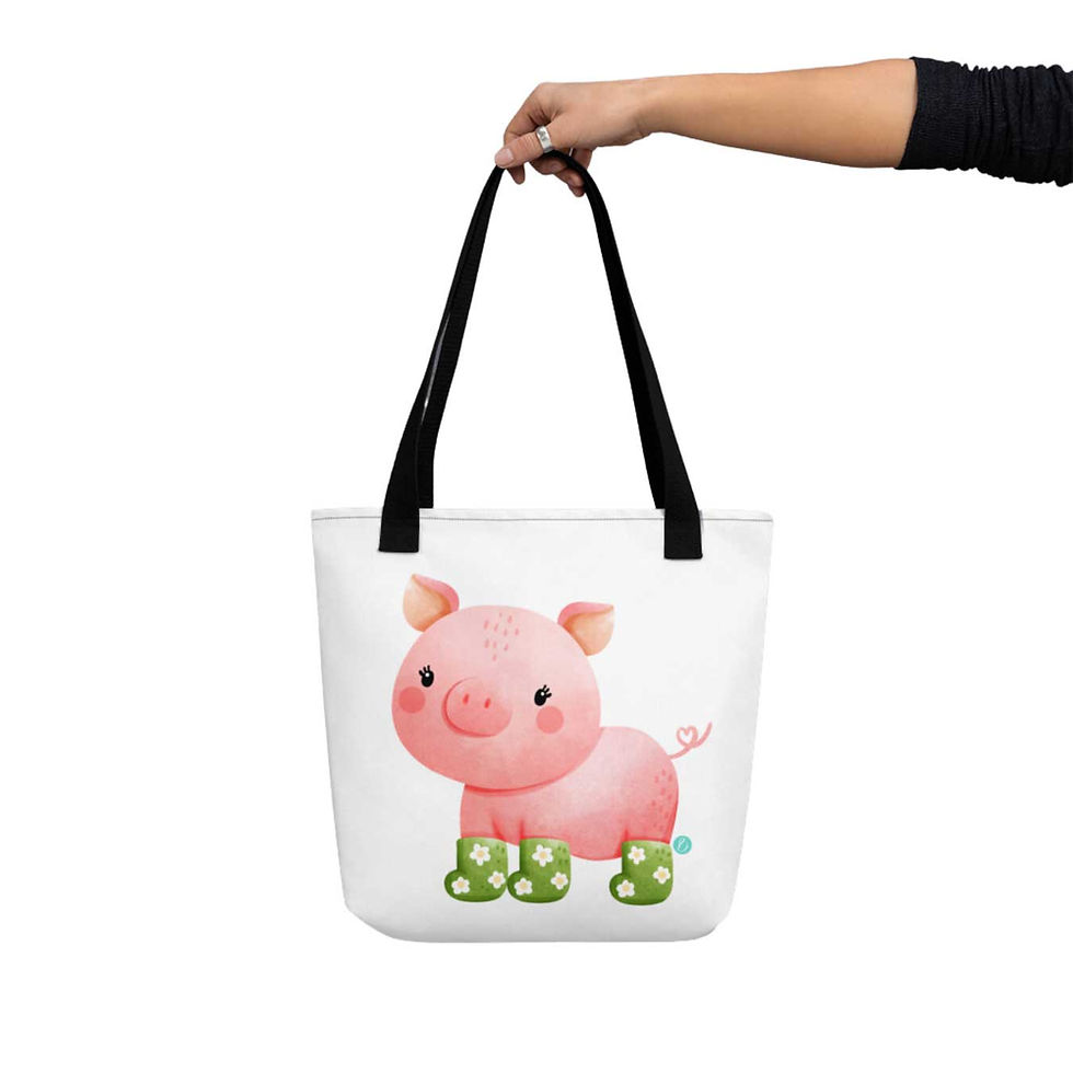 Thumbnail: Piggie Tote Bag