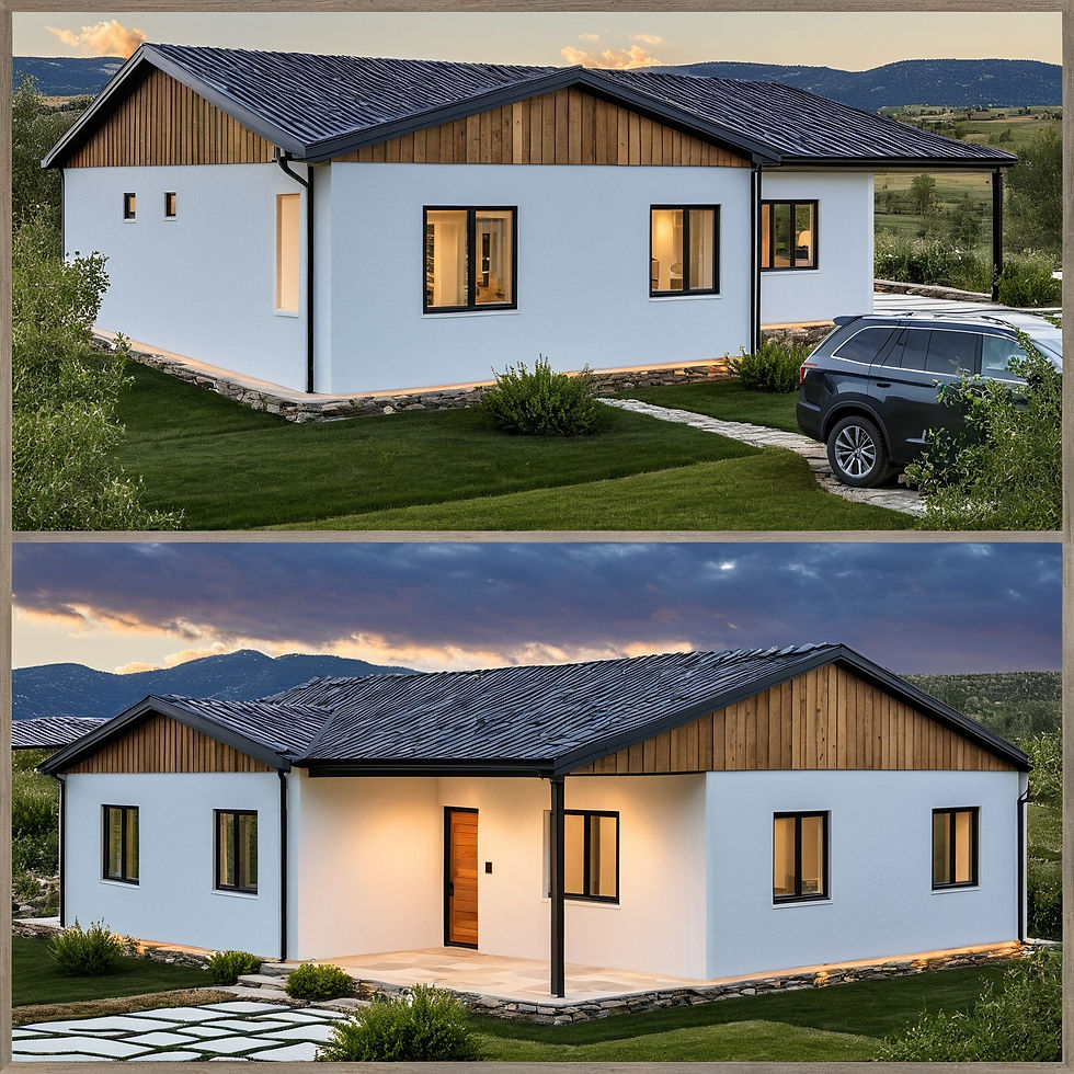 UP130 - 117m² / Prefabrik Ev