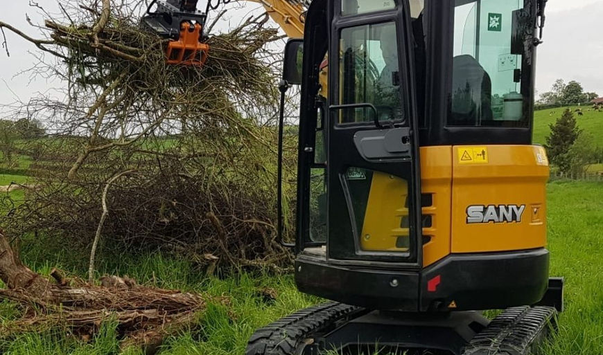 Morton Equipment MDE Scorpion S500 Excavator Grab