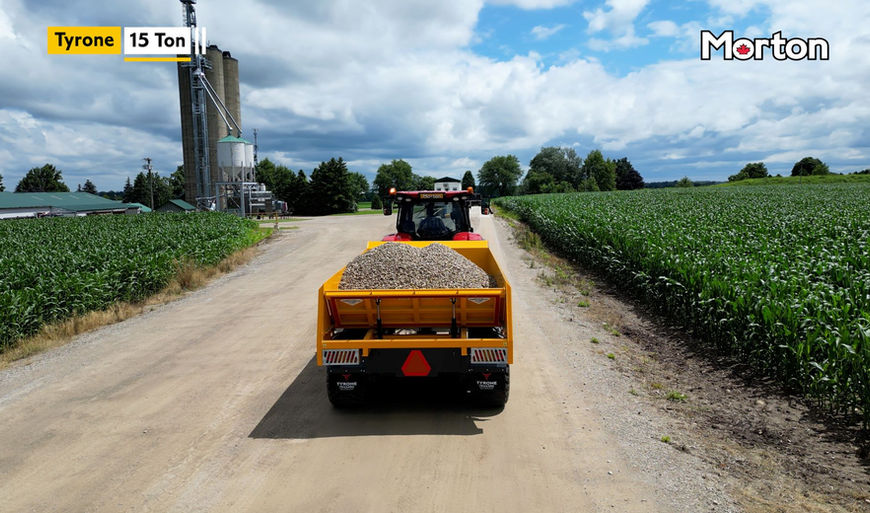 Tyrone 15 Ton Dump Trailer Morton Equipment