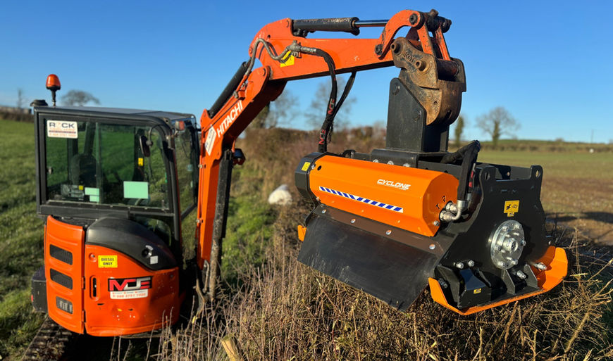 Morton Equipment MDE CM80 Cyclone Flail Mower
