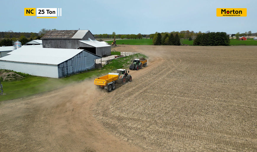 Morton Equipment NC 25 Ton Dump Trailer