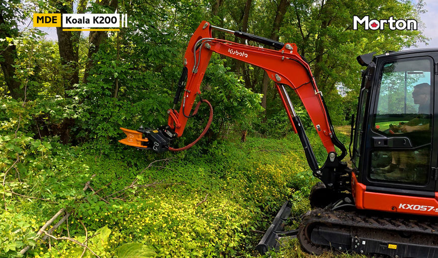 MDE Koala K200 Tree Shear | Morton Equipment