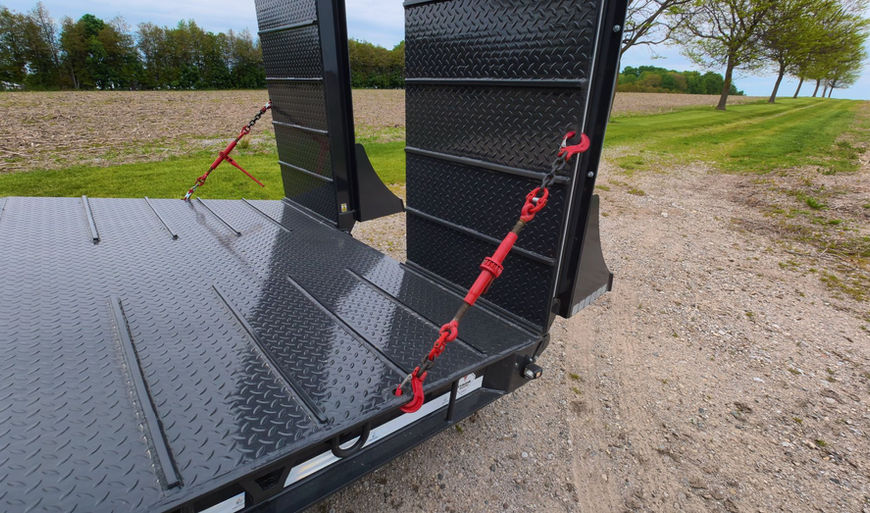 Tyrone 27 Ton Tri-Axle Low Loader Agri Float Trailer – Heavy Duty Equipment Hauler (USA-Canada)