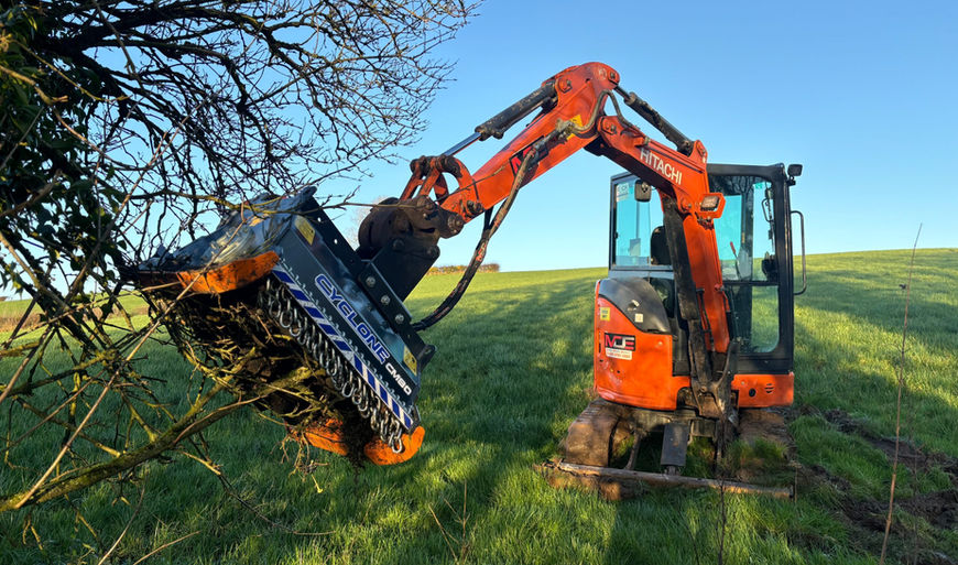 Morton Equipment MDE CM80 Cyclone Flail Mower