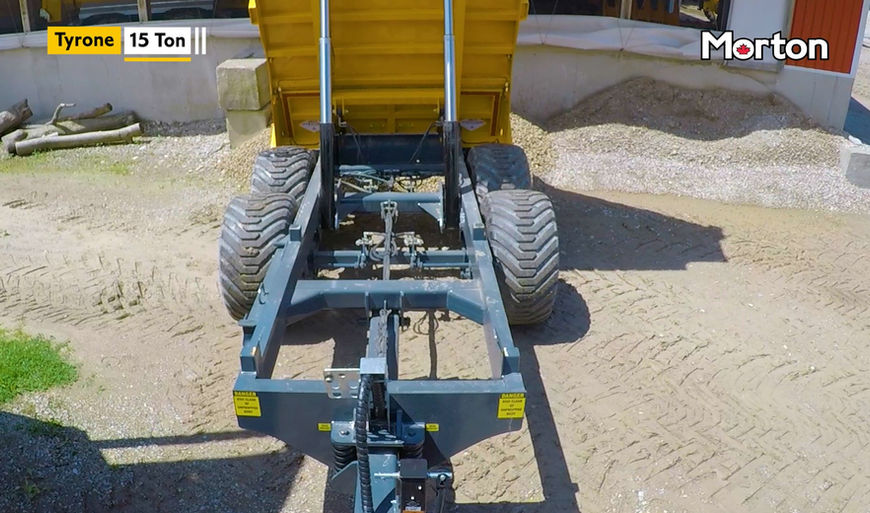 Tyrone 15 Ton Dump Trailer Morton Equipment