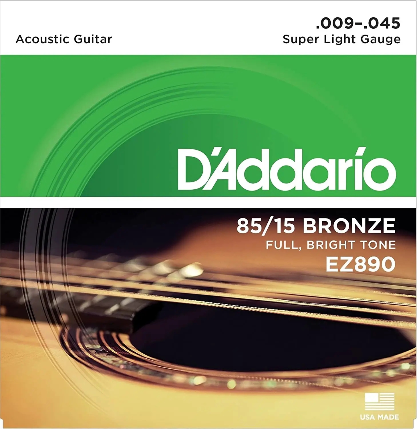 DAddario EZ890 Bronze Guitar String