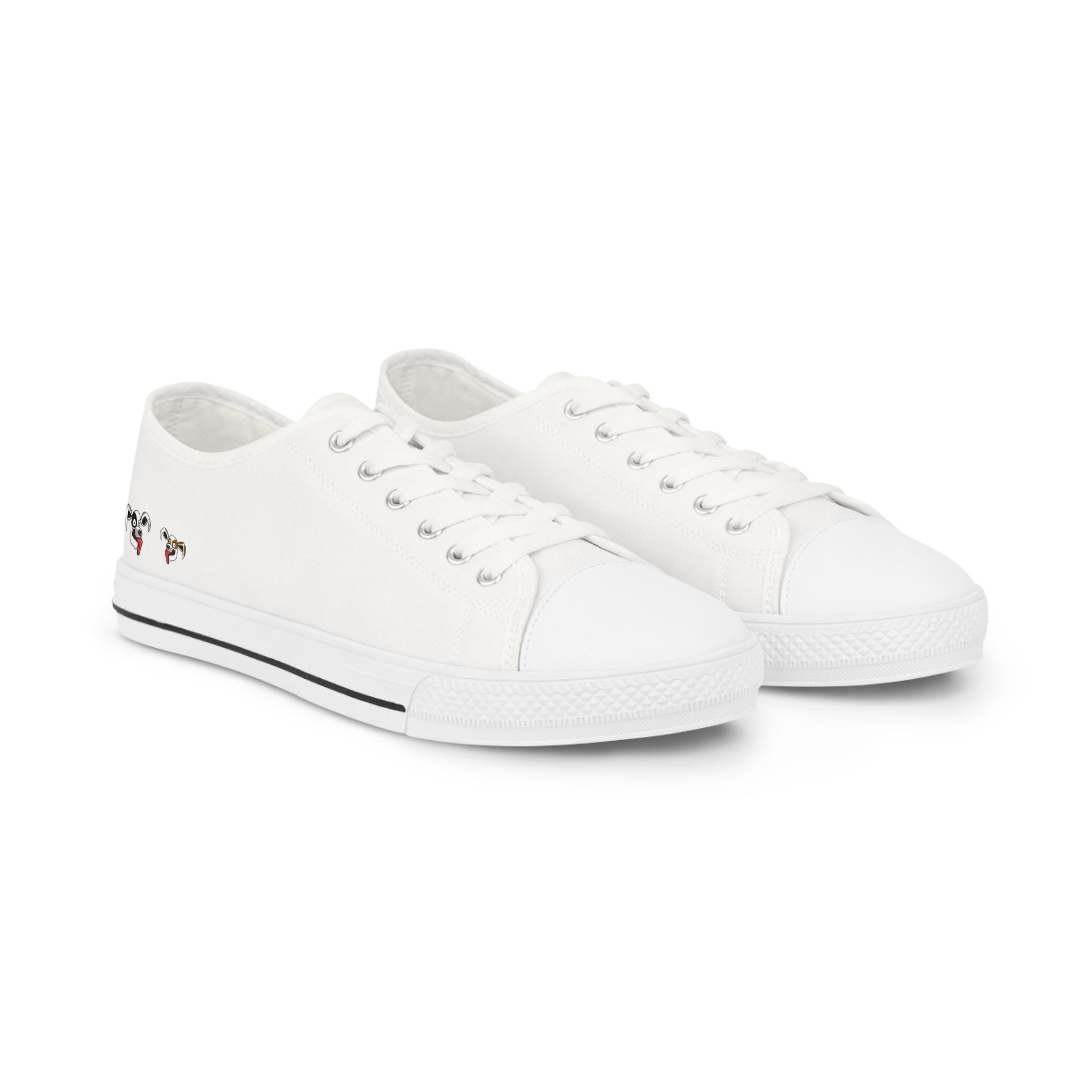 Astro & Suzy | White Low Top Sneakers