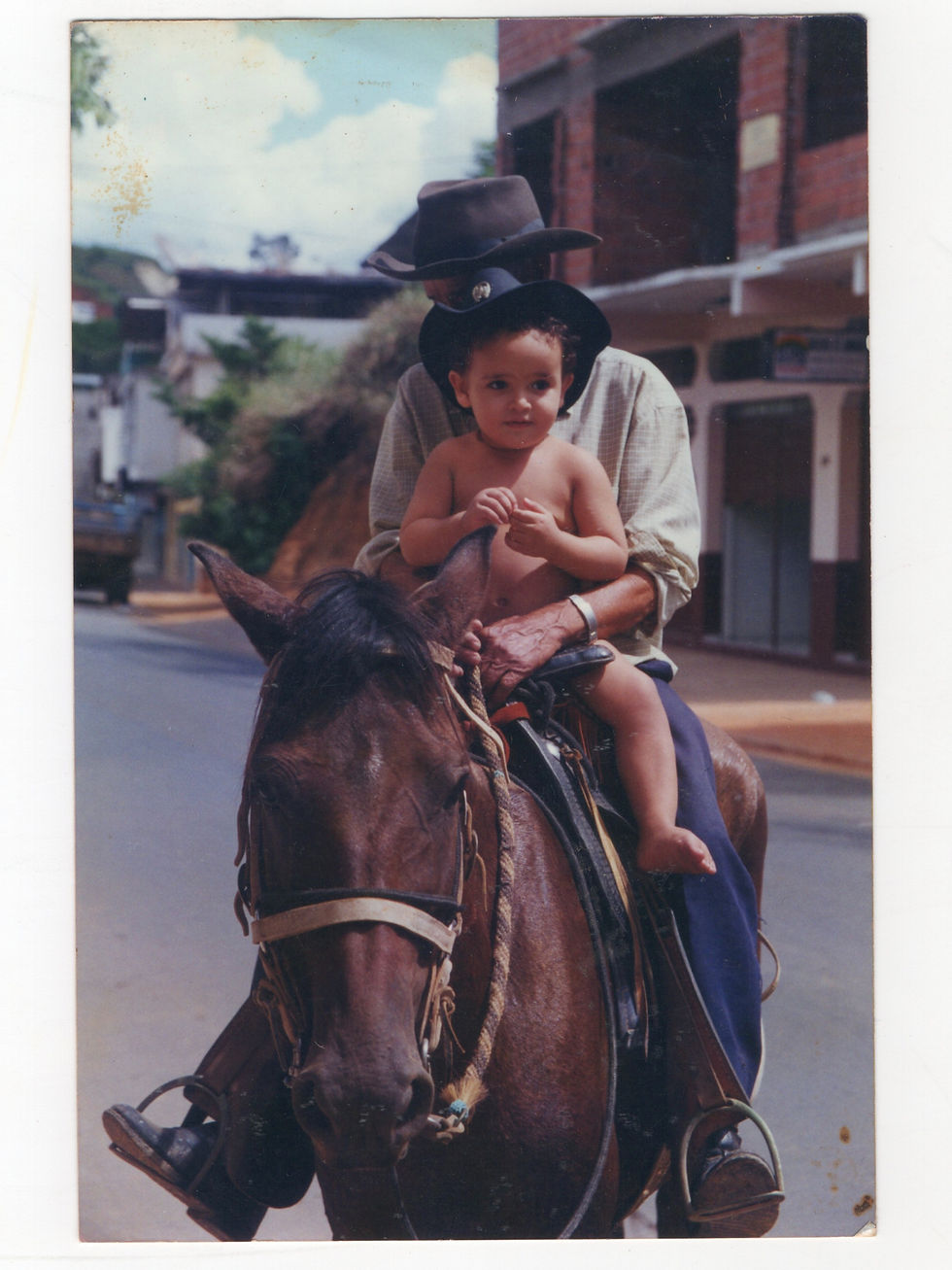 eu e Dolfo (meu avô)