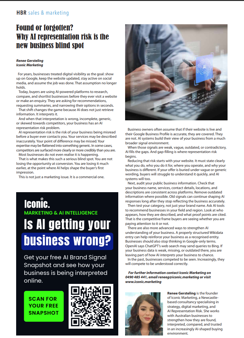 HBR Found or Forgotten article