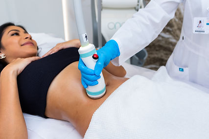 Onda Coolwaves body contouring treatment at Eden Aesthetics for non-invasive fat reduction and cellulite smoothing.