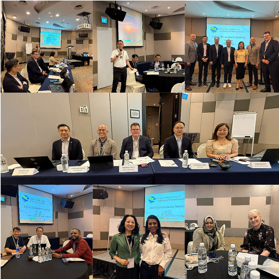 Hosted by The Institute of Internal Auditors Singapore (IIA Singapore), the meeting served as an important platform for affiliate leaders to discuss key strategic initiatives, governance matters, and future programs aimed at advancing the internal audit profession throughout the region.