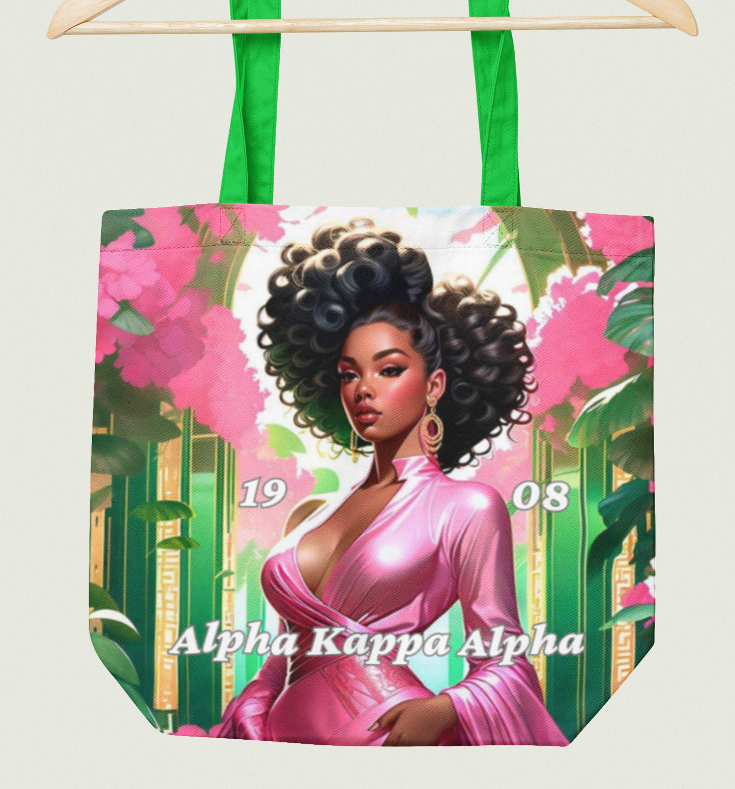 AKA Sorority Tote Bag