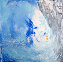 28. Il giardino dei cristalli 110X110cm