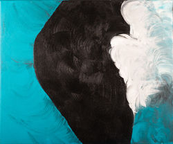 5. Plongée 60X50cm acrilico